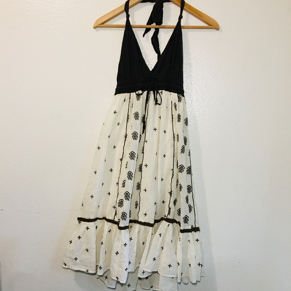 ANTHROPOLOGY LITHE Boho halter dress - Picture 5 of 16